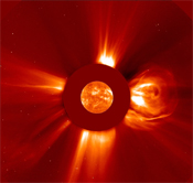 	Largest Solar Flare on Record