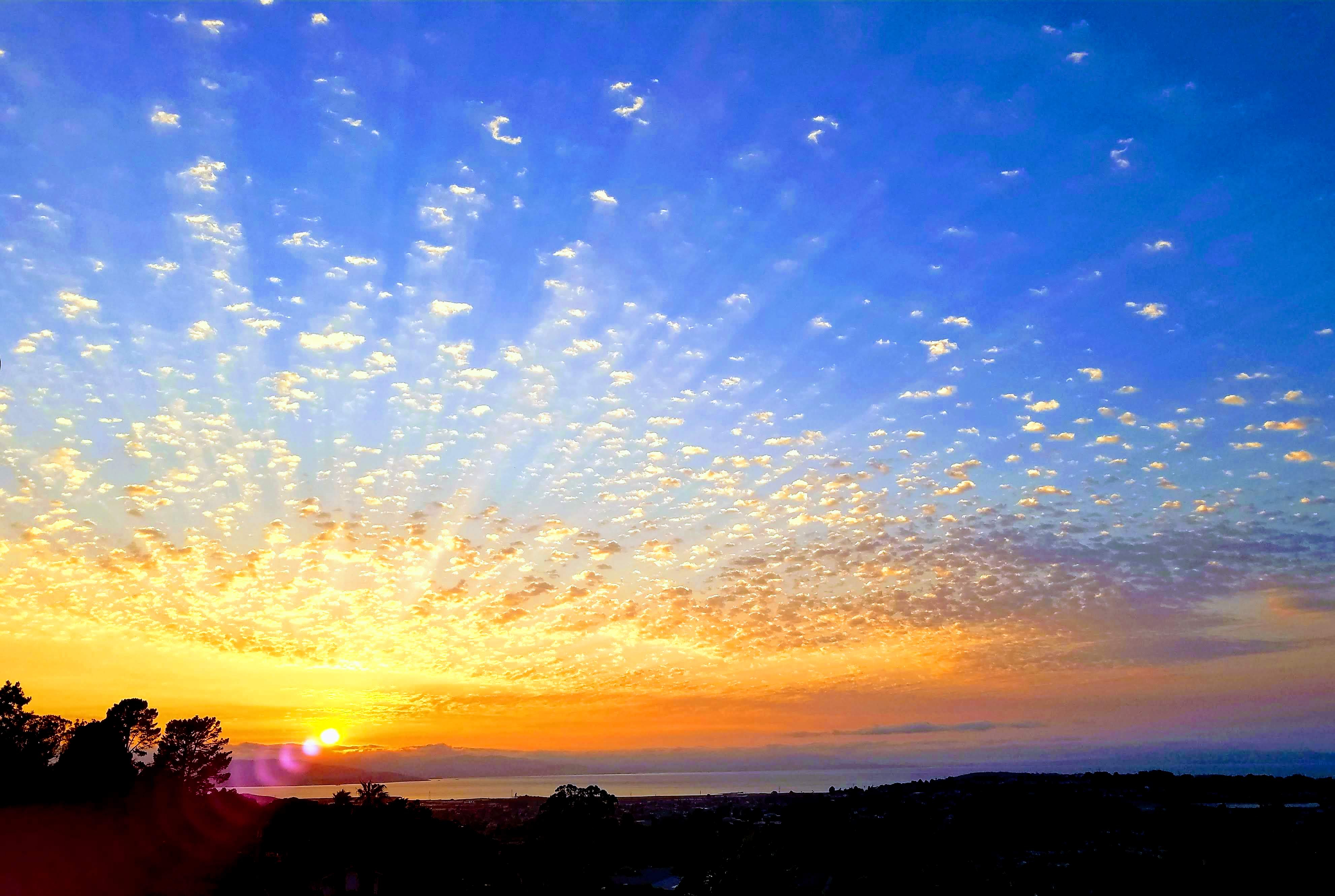 Sunset over Richmond
		CA