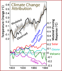 climate change attribution- graph