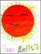 student's picture of the sun- by Erika 